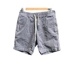 Vuori Optimist Charcoal Gray Corduroy Men's Activewear Shorts Size Medium